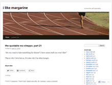 Tablet Screenshot of ilikemargarine.com